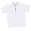 POLO-KREKLS WHITE B&C SAFRAN (180 g/m2)