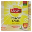 MELNĀ TĒJA LIPTON YELLOW LABEL 100, MAISIŅOS FOLIJA APLOKSNĒS (023042) J