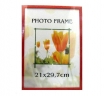 FOTO RĀMIS 21x29.7cm KOKA / SARKANKOKS (176-2563) (44662)