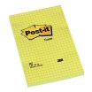 LĪMLAPIŅAS POST-IT 102x152mm RŪTIŅU DZELTENAS (3M662)