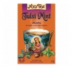 ZĀĻU TĒJA YOGI TEA TULSI MINT - STRESA UN SASPRIDZINĀJUMA NOVĒRŠANAI, MAISIŅOS (500952)