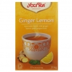 ZĀĻU TĒJA YOGI TEA GINGER LEMON, MAISIŅOS PAPĪRA APLOKSNĒS (401303)(401341)