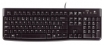 KLAVIATŪRA LOGITECH K120 US LAYOUT, USB, ENG MELNA