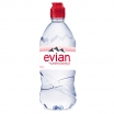 ŪDENS EVIAN NEGĀZĒTS SPORTS, PLASTMASAS PUDELĒ (014067) +Depozīta TARA