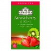 ZAĻĀ TĒJA AHMAD STRAWBERRY & KIWI, MAISIŅOS FOLIJA APLOKSNĒS (012430)
