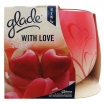 AROMĀTISKĀ SVECE GLADE WITH LOVE, STIKLA TRAUCIŅĀ (884869)
