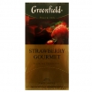 MELNĀ TĒJA GREENFIELD STRAWBERRY GOURMET, MAISIŅOS FOLIJA APLOKSNĒS (010255)