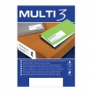 UZLĪMES MULTI 3 64x33.9mm, 100 LOKSNES AR NOAPAĻOTIEM STŪRIEM