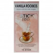 AUGĻU TĒJA STICK TEA VANILLA ROOIBOS, ĪPAŠOS FOLLIJA STIENĪŠOS
