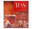MELNĀ TĒJA TESS PYRAMID CARAMEL CHARM, MAISIŅOS (008832)