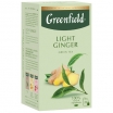 ZĀĻA TĒJA GREENFIELD LIGHT GINGER, MAISIŅOS PAPĪRA APLOKSNĒS (017902)