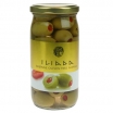 OLĪVES ZAĻĀS ILIADA PILDĪTAS AR PIPARIEM 370ml/215gr (001169)