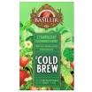 AUGĻU TĒJA BASILUR COLD BREW STRAWBERRY CUCUMBER & MINT, MAISIŅOS FOLIJA APLOKSNĒS (943384)
