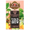 AUGĻU TĒJA BASILUR COLD BREW CHERRY LIME, MAISIŅOS FOLIJA APLOKSNĒS (943407)