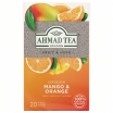 ZĀĻU TĒJA AHMAD MANGO & ORANGE, MAISIŅOS FOLIJA APLOKSNĒS (022873) J