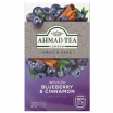 ZĀĻU TĒJA AHMAD BLUEBERRY & CINNAMON, MAISIŅOS FOLIJA APLOKSNĒS (022897) J