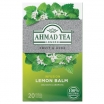 ZĀĻU TĒJA AHMAD LEMON BALM, MAISIŅOS FOLIJA APLOKSNĒS (021753) J