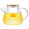 STIKLA TĒJKANNA SAMADOYO 900ML AR BAMBUSA VĀCIŅU UN STIKLA FILTRU (543114)