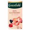 ZĀĻU TĒJA GREENFIELD RIPE RASBERRY, MAISIŅOS PAPĪRA APLOKSNĒS (017896) J