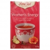 ZĀĻU TĒJA YOGI TEA WOMENS ENERGY, MAISIŅOS PAPĪRA APLOKSNĒS ( 401679) J