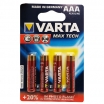 BATERIJAS AAA VARTA MAXI TECH 4703 (104734)