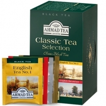 MELNĀ TĒJA AHMAD CLASSIC SELECTION, MAISIŅOS FOLIJA APLOKSNĒS (003988) J