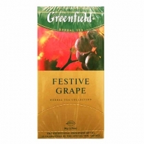AUGĻU TĒJA GREENFIELD FESTIVE GRAPE, MAISIŅOS FOLIJA APLOKSNĒS (005220) J