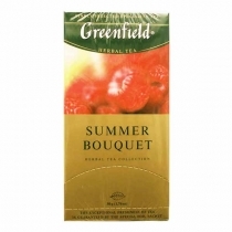 AUGĻU TĒJA GREENFIELD SUMMER BOUQUET, MAISIŅOS FOLIJA APLOKSNĒS (004339) J