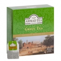 ZAĻĀ TĒJA AHMAD 100 ORIGINAL GREEN, MAISIŅOS BEZ APLOKSNES (004787) J