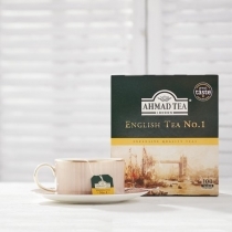 MELNĀ TĒJA AHMAD 100 ENGLISH №1, MAISIŅOS (005982) J