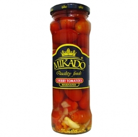 MARINĒTI ĶIRŠU TOMĀTI  MIKADO 205GR (009860)370ml/205gr