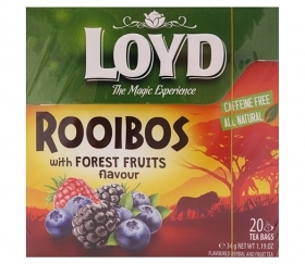 ROOIBOS TĒJA LOYD SENSE PYRAMIDS AR MEŽA OGU AROMĀTU, MAISIŅOS (027009)