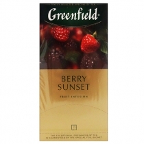 AUGĻU TĒJA GREENFIELD BERRY SUNSET, MAISIŅOS FOLIJA APLOKSNĒS (015397)