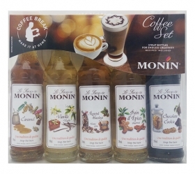 SĪRUPI MONIN FLAVOURED COFFEEE KOMPLEKTS (347085)