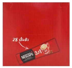 ŠĶĪSTOŠĀ KAFIJA NESCAFE CLASSIC 3 IN 1 PORCIJU (150051)(902407)