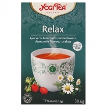 ZĀĻU TĒJA YOGI TEA CALMING - NOMIERINOŠĀ TĒJA, MAISIŅOS PAPĪRA APLOKSNĒS (401167)