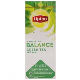 ZAĻĀ TĒJA LIPTON A MOMENT TO BALANCE, MAISIŅOS FOLIJA APLOKSNĒS (021376)