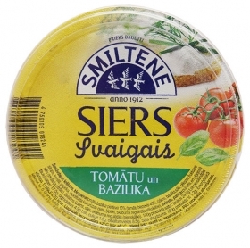 SVAIGAIS SIERS SMILTENE TOMĀTU UN BAZILIKA (018241)