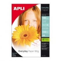 FOTOPAPĪRS APLI EVERYDAY PAPER INKJET A4 180g/m2,100lpp, GLANCĒTS (AP11475)