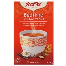 ZĀĻU TĒJA YOGI TEA BEDTIME ROOIBOS WITH VANILLA, MAISIŅOS PAPĪRA APLOKSNĒS (402263) J