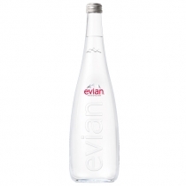 ŪDENS EVIAN NEGĀZĒTS, STIKLA PUDELĒ (613024)(103389) +Depozīta TARA