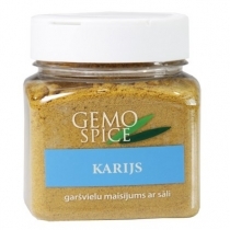 GARŠVIELU MAISĪJUMS - KARIJS AR SĀLI GEMO SPICE 120gr. (771205)