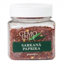 PAPRIKAS GRANULAS (SARKANĀS) GEMO SPICE 100gr. (781082)