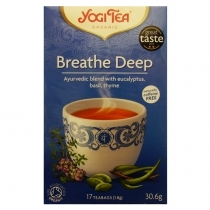 ZĀĻU TĒJA YOGI TEA BREATH DEEP / ATEM TEE - DZIĻAI ELPOŠANAI, MAISIŅOS PAPĪRA APLOKSNĒS (401037)