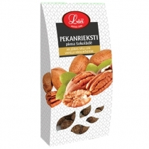 PEKANRIEKSTI PIENA ŠOKOLĀDĒ AR JŪRAS SĀLI UN VAFEĻU KRAUKŠĶIEM  LĀČI (790928)