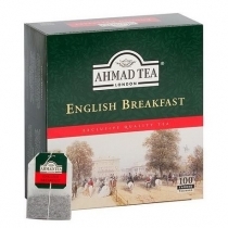 MELNĀ TĒJA AHMAD 100 ENGLISH BREAKFAST, MAISIŅOS (006002)