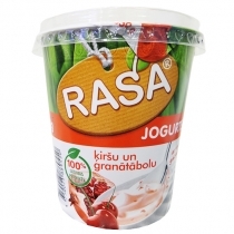 JOGURTS RASA AR ĶIRŠU UN GRANĀTĀBOLU PIEDEVU 2.5% (889550)