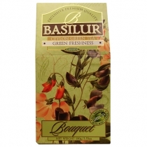 ZAĻĀ TĒJA BASILUR BOUQUET GREEN FRESHNESS, BERAMĀ (100268)