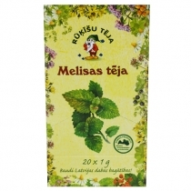 MELISAS RŪĶĪŠU TĒJA, MAISIŅOS PAPĪRA APLOKSNĒS (321030) J