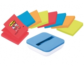 TURĒTĀJS Z-VEIDA LĪMLAPIŅĀM POST-IT + 8 BLOCIŅI